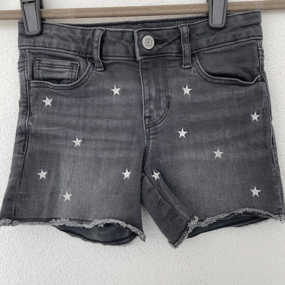 Gap‎ Star Embroidered MIDI Shorts Size 7